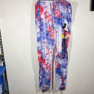 Disney Mickey Mouse Tie-Dye Joggers size XXL